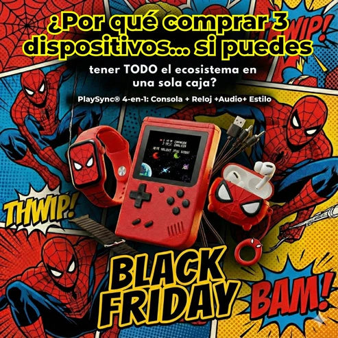 Mega Kit Nintendo + Smartwatch + Audífonos
